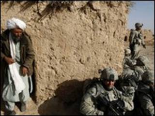 نظامیان ناتو غیرنظامی افغان در مارجه