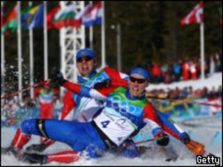 российские лыжники-чемпионы