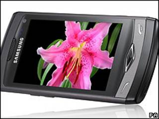 Imagen de archivo de un Samsung Wave