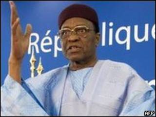 Mamadou Tandja, presidente de Níger