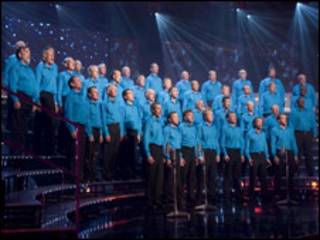 Foto archivo de coro de programa de la BBC.