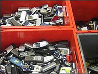 Celulares descartados