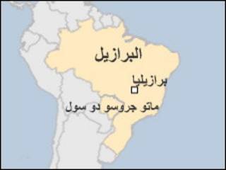 خريطة البرازيل