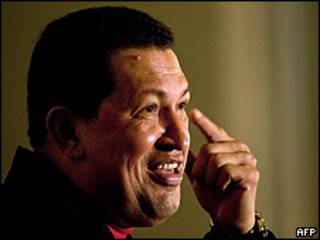 Hugo Chávez.