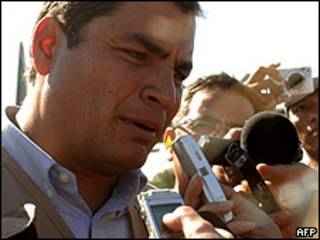 Presidente de Ecuador, Rafael Correa