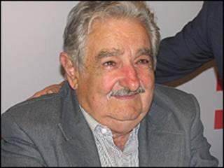 Presidente electo de Uruguay José Mujica.