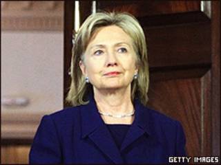 A secretária de Estado americana, Hillary Clinton