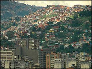 Barrios pobres de Caracas