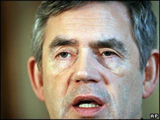 Gordon Brown, primer ministro británico