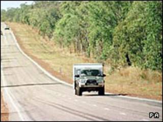 La carretera Stuart, Australia