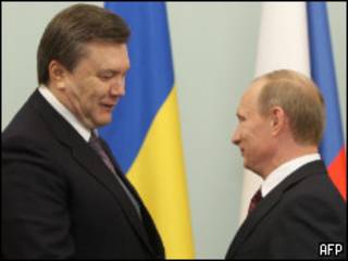 Виктор Янукович и Владимир Путин