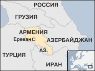 Карта Армении