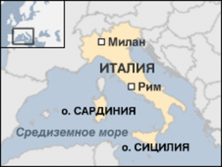 Карта Италии