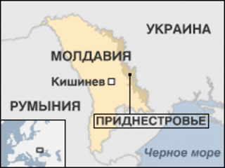 Карта Молдавии
