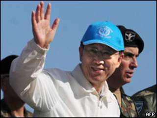 Ban Ki Moon en Concepción