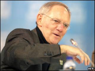 El ministro alemán de Finanzas, Wolfgang Schäuble
