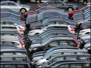 Carros para exportação