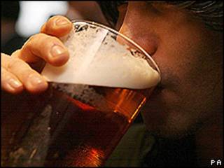 Un consumidor de cerveza.