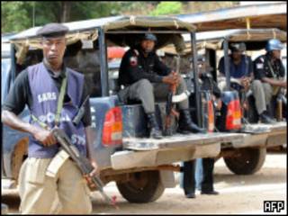 Seguridad cerca de la ciudad de Jos, Nigeria, tras los enfrentamientos