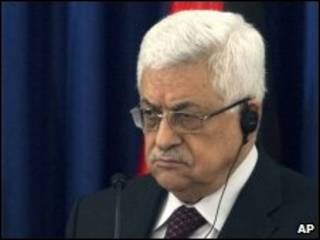 O presidente da Autoridade Palestina, Mahmoud Abbas