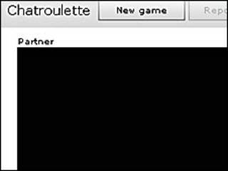 Imagen del sitio Chatroulette