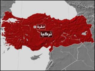 خارطة تركيا