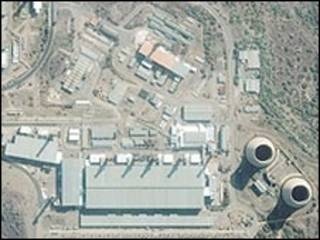Planta nuclear Pelibanda en Sudáfrica (Foto: GeoEye)