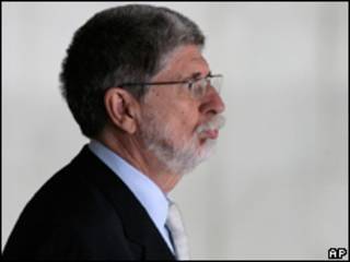 O ministro das Relações Exteriores, Celso Amorim (AP, 10 de março)