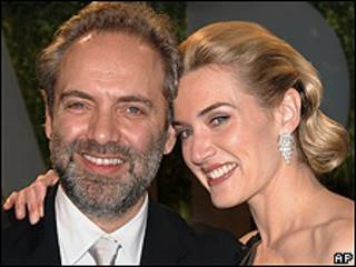Kate Winslet y su marido, el director de cine Sam Mendes