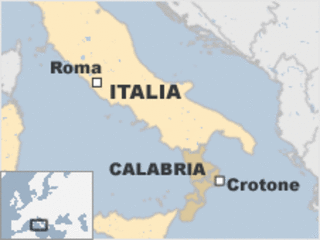 Mapa de Italia