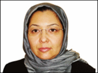 ثریا دلیل، سرپرست وزارت صحت (عکس از سایت وزارت صحت)