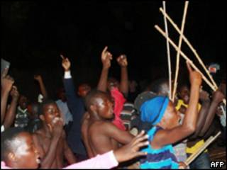 Protestas en Uganda