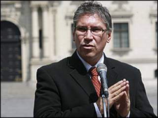 Aurelio Pastor, ex ministro de Justicia de Perú. Foto del Ministerio de Justicia de Perú ©