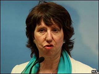 La responsable de la política exterior de la Unión Europea (UE), la británica Catherine Ashton