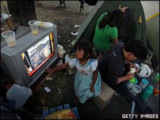 Sobreviventes no Chile