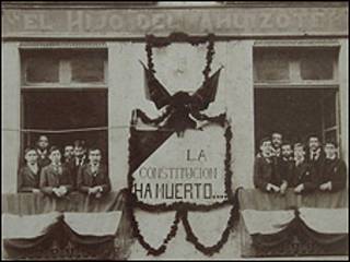 Fachada del diario El Hijo del Ahuizote. Centro Documental Flores Magón AC