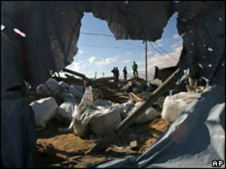 Ataques aéreos israelíes a Gaza