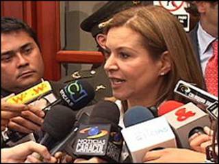 Noemí Sanin, aspirante a la presidencia de Colombia.(foto cortesía noemipresidenta.com)