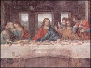 'Última Ceia' de Leonardo Da Vinci (reprodução)