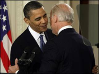 Barack Obama y Joe Biden