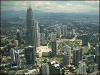 Suasana kota di Malaysia