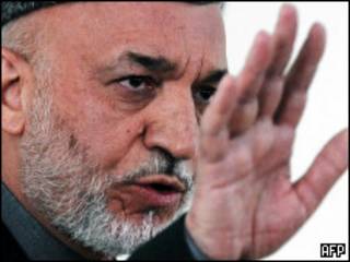 حامد کرزی، رئیس جمهوری افغانستان