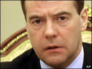 Dmitry Medvedev, presidente de Rusia