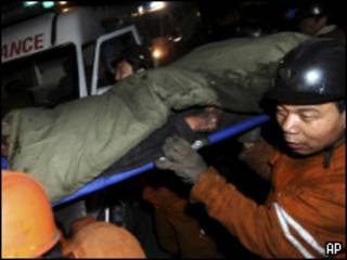 Rescate de mineros en China