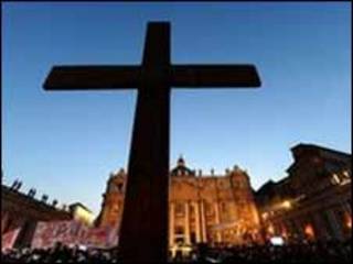 Plaza de San Pedro, en Roma