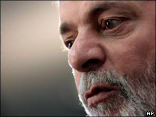 Presidente de Brasil, Luiz Inácio Lula da Silva.