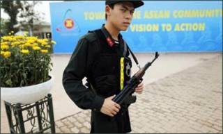 Giữ an ninh Hội nghị Asean 16