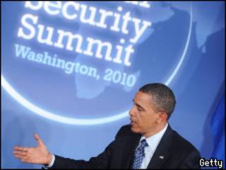 O presidente dos EUA, Barack Obama, antes do encontro