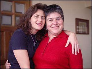 Karen Atala y su pareja