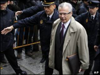 Garzón comparece ante el Supremo